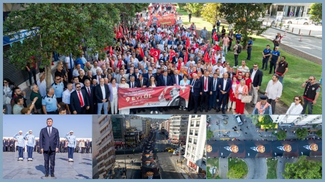 İZMİRLİLER 9 EYLÜL ZAFER YÜRÜYÜŞÜ’NDE BULUŞTU