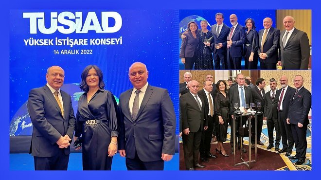 İZSİAD YÖNETİMİ TÜSİAD YİK’TE İZMİR'İ BAŞARIYLA TEMSİL ETTİ