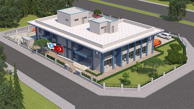 İZSU’dan modern hizmet binası