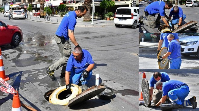 İZSU’dan rögarlara koku giderim filtresi