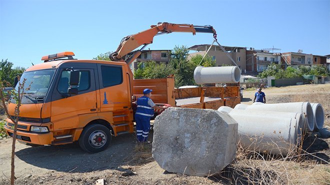 İZSU, Yobaz Deresi için iş başında