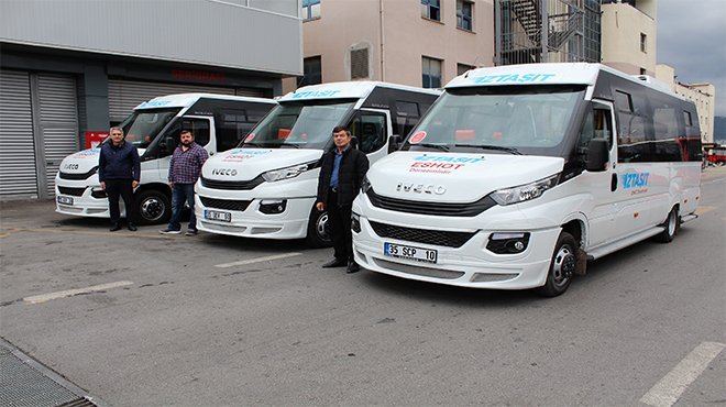 İZTAŞIT filosuna üç minibüs kattı
