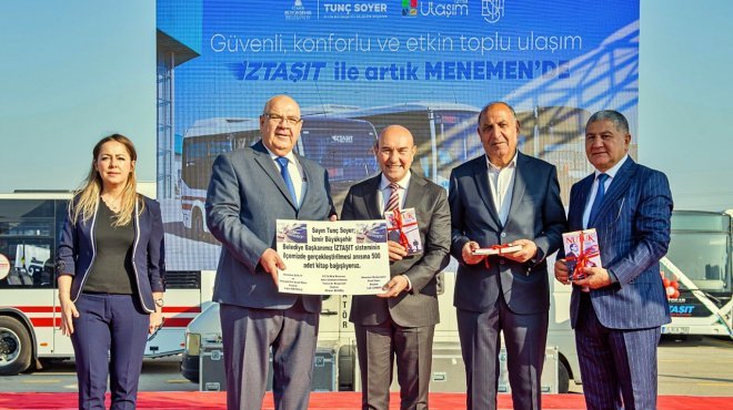 İZTAŞIT MENEMEN'DE HİZMETE GİRDİ