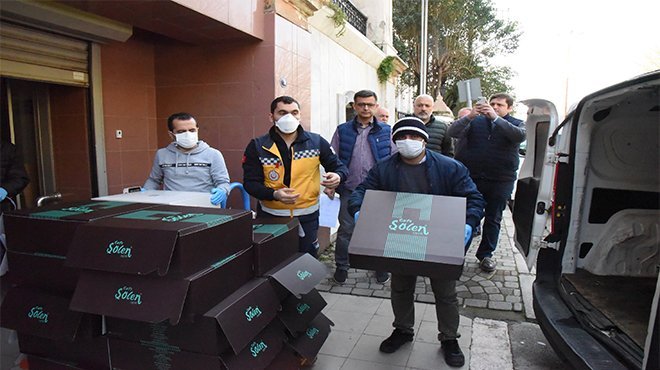 İZTO’dan sağlık çalışanlarına  Tatlı Bir Mola