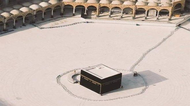 Kabe Mataf alanı tavafa yarın açılacak