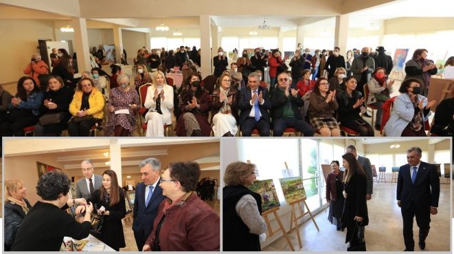 ‘Kadının Gücü Sergisi’ Güzelbahçe’de
