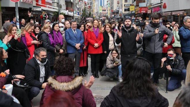 Kadınlar Günü’nde Konak, kadınlarıyla başrolde!..