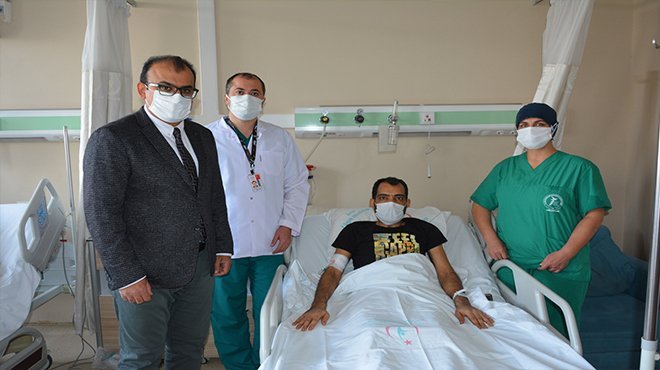 Kanser hastası Laparoskopik Ameliyat İle Sağlığına Kavuştu