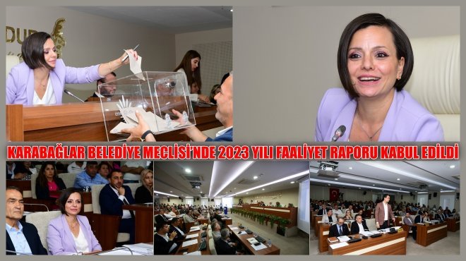 KARABAĞLAR BELEDİYE MECLİSİ, BAŞKAN KINAY YÖNETİMİNDE TOPLANDI