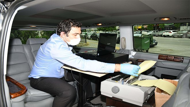 Karabağlar'da VIP araç vatandaşın hizmetinde!