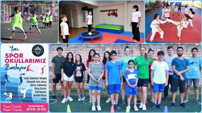Karabağlar’da Yaz Spor Okulları 20 Haziran'da açılıyor