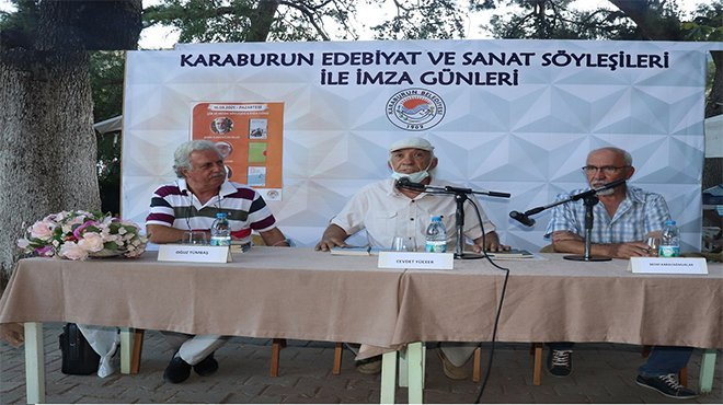 Karaburun’da edebiyat ve sanat söyleşilerine yeniden merhaba