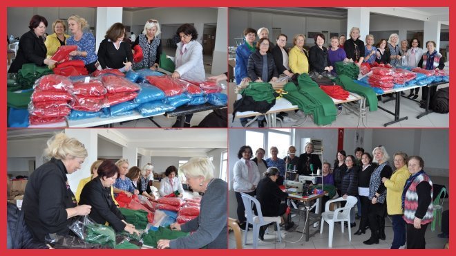 KARABURUN DAYANIŞMASI KADIN EMEĞİYLE GELECEĞİ ‘DOKUYOR’