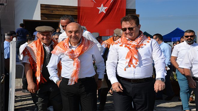 Karakılçık buğday hasadı Menemen’de gerçekleştirildi