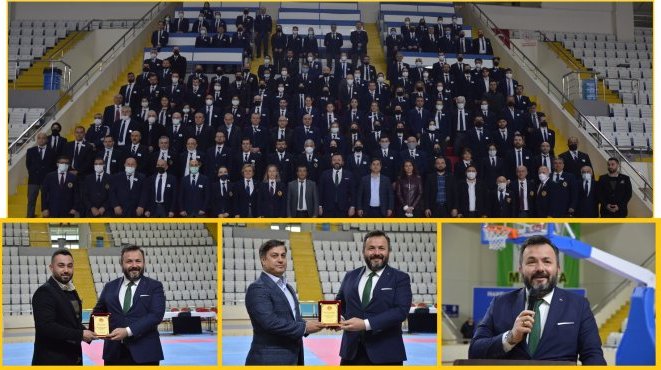 Karate Hakem Eğitim Semineri ve Terfi Sınavı Manisa’da yapıldı 