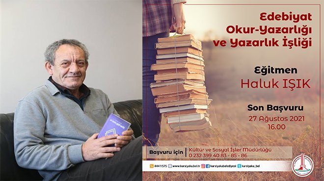Karşıyaka Belediyesinde Yazarlık İşliği başlıyor