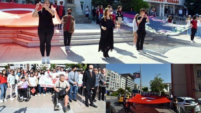Karşıyaka’da engelliler unutulmadı…