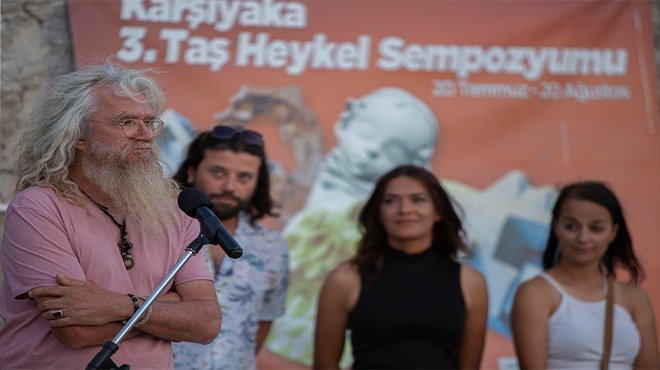 Karşıyaka’da Taş Heykel Sempozyumu sona erdi