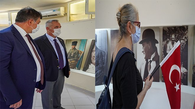 Karşıyaka’da “Zafere Giden Yolculuk” Sergisi Sanatseverle Buluştu