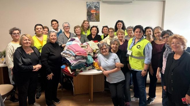 Karşıyaka’nın çınarlarından yürekleri ısıtan dayanışma örneği