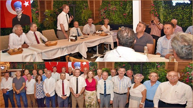 KARŞIYAKA PROTOKOLÜ İLE CEM VAKFI YÖNETİCİLERİ İFTARDA BULUŞTU...