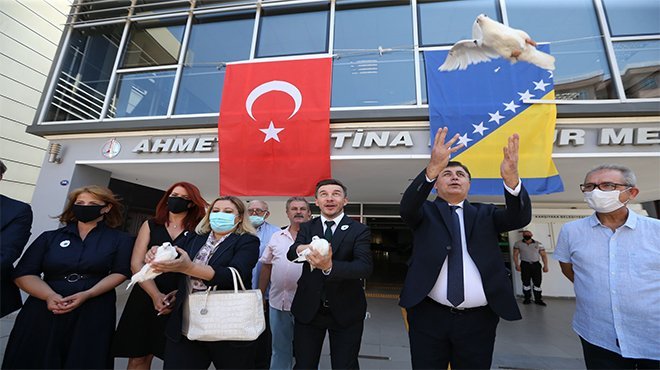 Karşıyaka Srebrenitsa’yı unutmadı