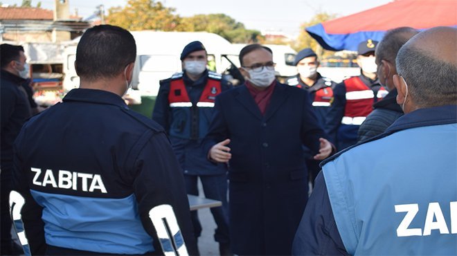 KEMALPAŞA'DA İZOLASYON DENETİMLERİ SÜRÜYOR
