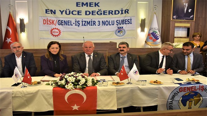 Kemalpaşa’da toplu iş sözleşmesi sevinci