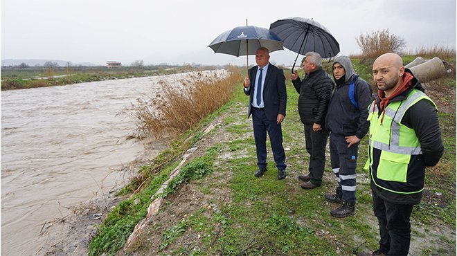 KEMALPAŞA'DA YAĞMUR SEFERBERLİĞİ