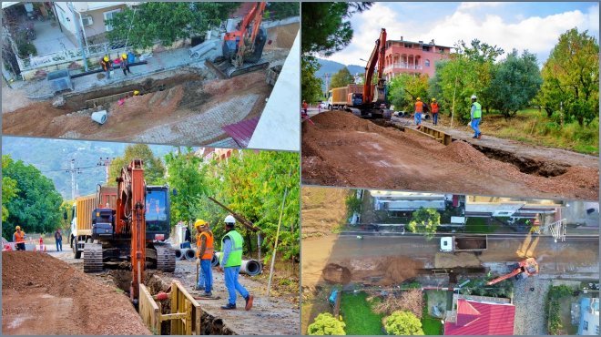 Kemalpaşa’da yeni kanalizasyon ve yağmursuyu hatları devreye giriyor
