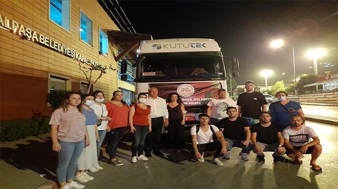 KEMALPAŞA’NIN YARDIM TIRI MUĞLA’YA ULAŞTI