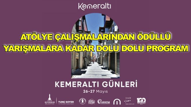 Kemeraltı Günleri başlıyor