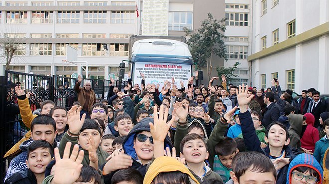 KESTANEPAZARI GENÇLERİNDEN İDLİB’E YARDIM ELİ