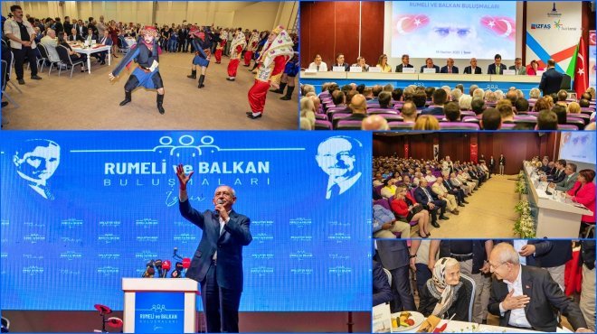 Kılıçdaroğlu İzmir’de Balkan ve Rumeli göçmenleriyle buluştu