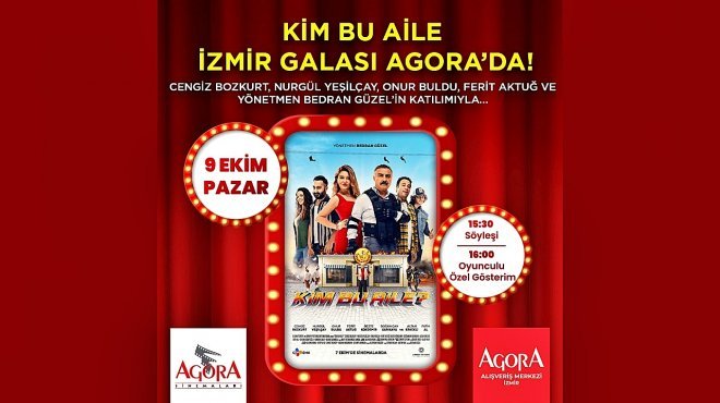 ‘KİM BU AİLE?’ İZMİR AGORA AVM’DE SEYİRCİ İLE BULUŞUYOR