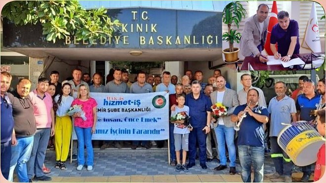 KINIK BELEDİYESİ KINYAYBEL ŞİRKET ÇALIŞANLARINA REKOR ZAM
