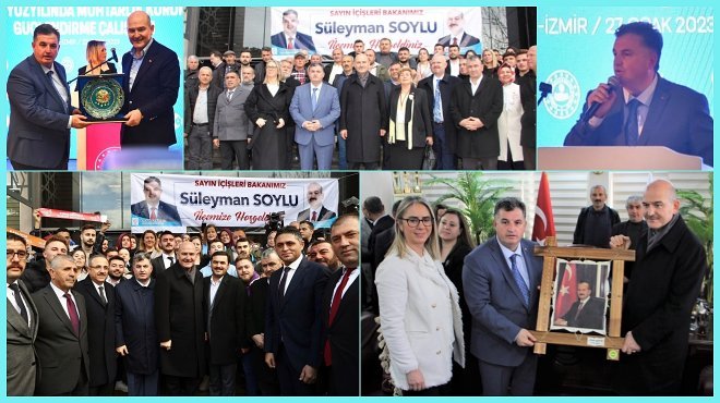KINIK İÇİŞLERİ BAKANI SÜLEYMAN SOYLU’YU AĞIRLADI