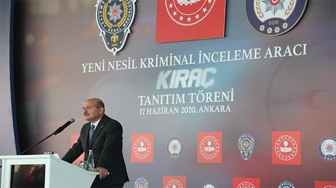 KIRAÇ, İçişleri Bakanı Süleyman Soylu’ya Tanıtıldı