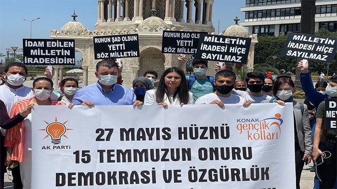 Konak AK Gençlik 27 Mayıs’ı lanetledi