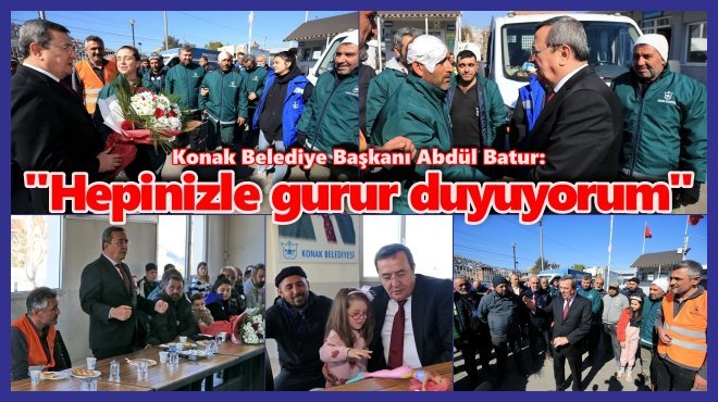 KONAK BELEDİYESİ EKİBİ HATAY’DAKİ GÖREVİNİN ARDINDAN KONAK’A DÖNDÜ