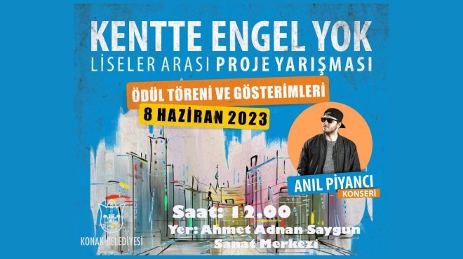 KONAK ‘ENGELSİZ KENT’ PROJE YARIŞMASININ KAZANANLARI BELLİ OLDU