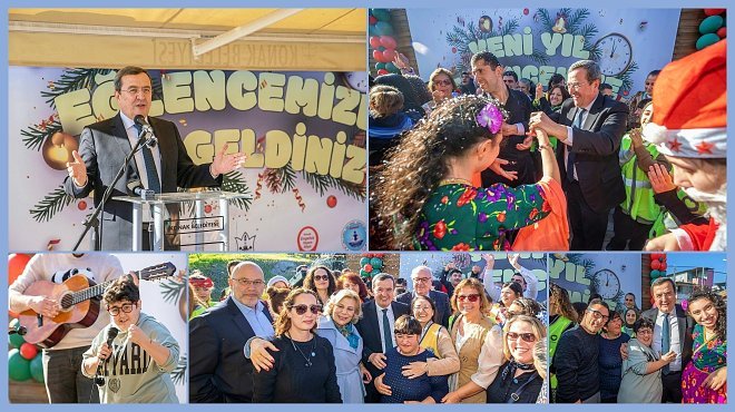 KONAK ENGELSİZ YAŞAM KÖYÜ’NDE YENİ YIL PARTİSİ