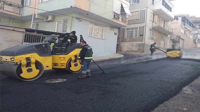 Konak’ın sokaklarında asfalt seferberliği