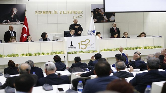 Konak Meclisi'nde deprem ve İdlip şehitleri için saygı duruşu 