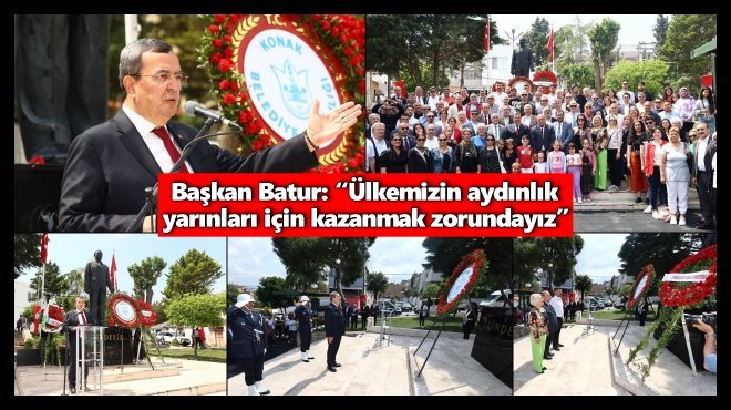 KONAK’TA 19 MAYIS COŞKUSU YAŞANDI