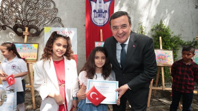 Konak’ta 23 Nisan coşkusu