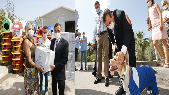 Konak’ta can dostlara 4 Ekim sürprizi