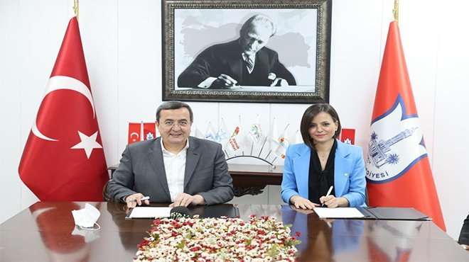 Konak’ta imzalar sürdürülebilir çevre için atıldı