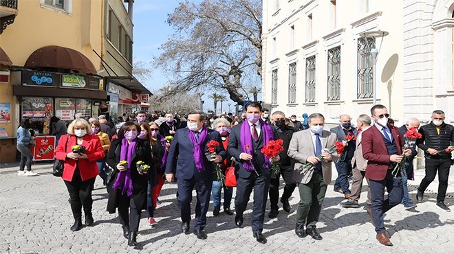 Konak’ta Kadınlar Günü etkinliklerle kutlandı