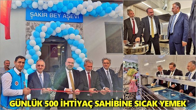 KONAK’TA ŞAKİR BEY AŞEVİ HİZMETTE
